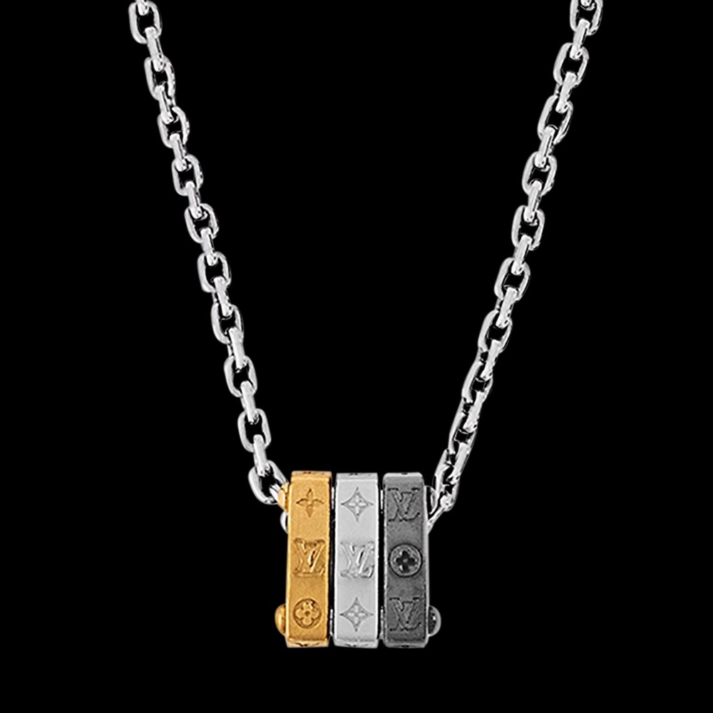 LV MONOGRAM BOLD NECKLACE